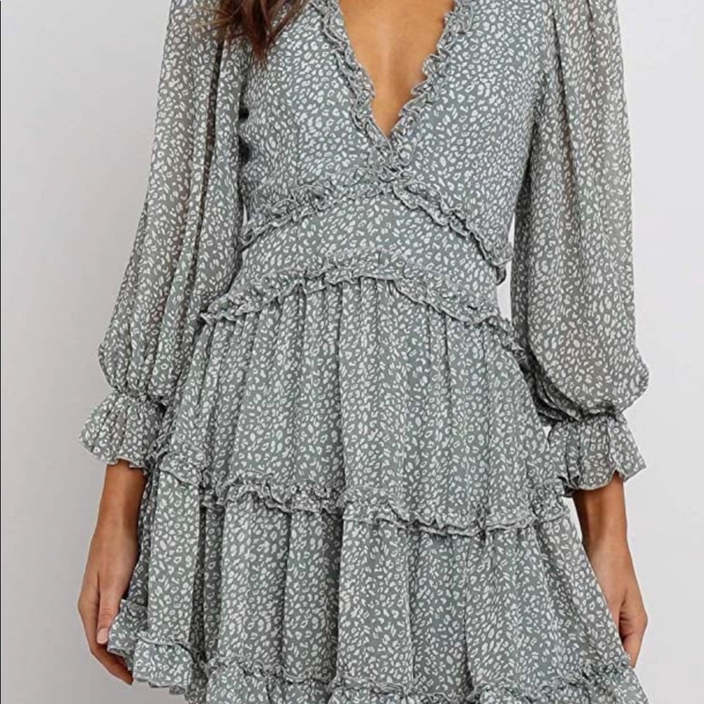 Tinx Ruffle Mini Dress